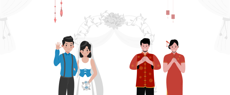 Marriage vow in English and Chinese