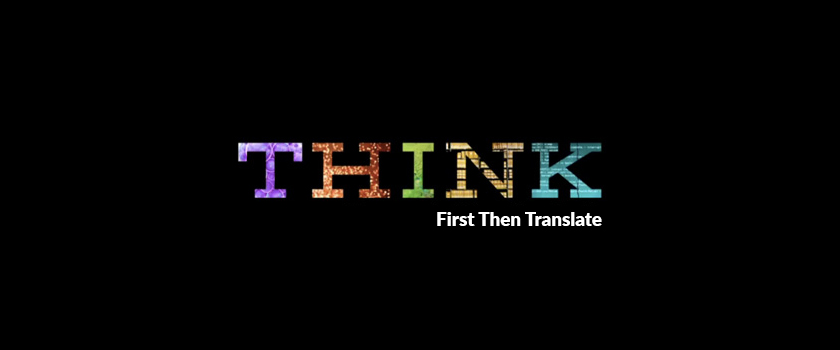 Think First, Then Translate