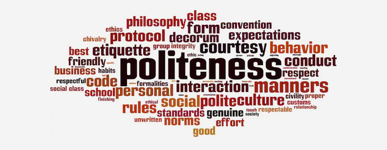 Politeness and Appropriate Words