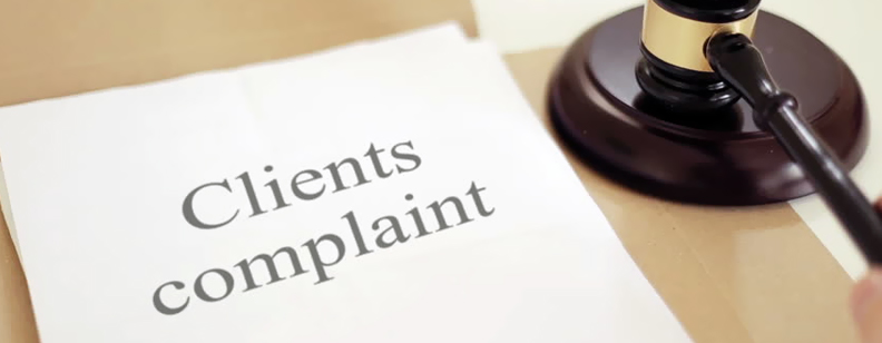 When it comes to client’s complaint