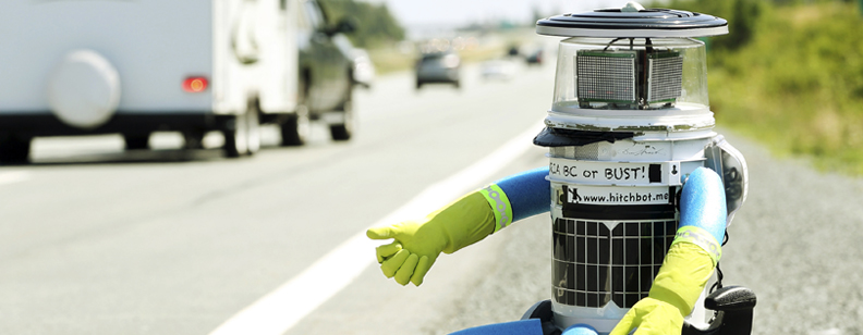 Robots Can Also Take an Unhesitating Trip: Hitchbot Unable to Walk Will Hitchhike Alone Visiting Canada
