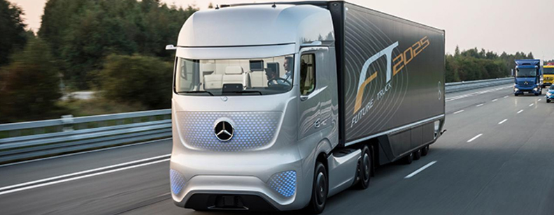 Mercedes-Benz Unveils Self-Driving “Future Truck”