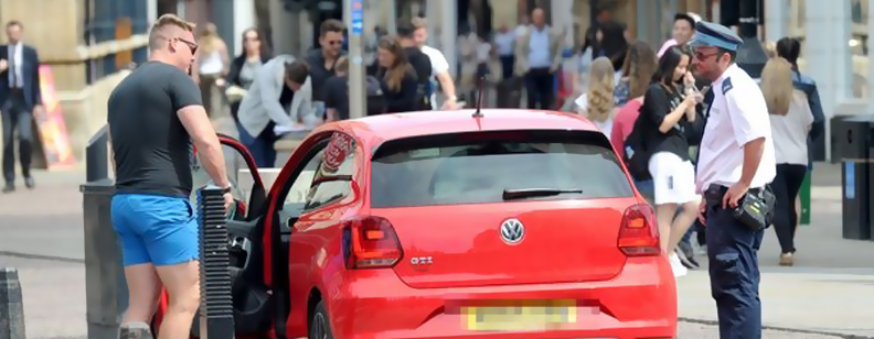 End of the parking ticket? Smart windscreen sticker lets traffic wardens contact drivers to move their car