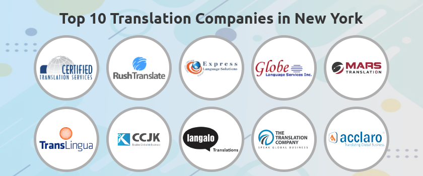 Top 10 Translation Companies in New York