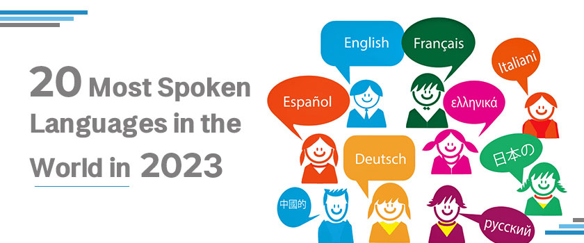 20 Most Spoken Languages in the World in 2025