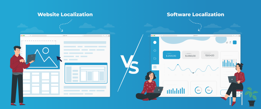 Website Localization vs Software Localization