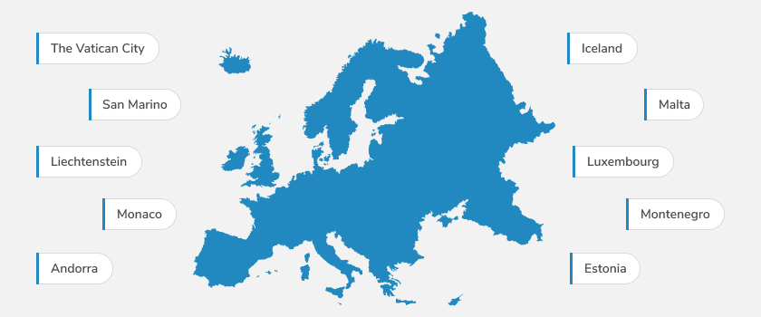 The 11 Least Populated Countries In Europe