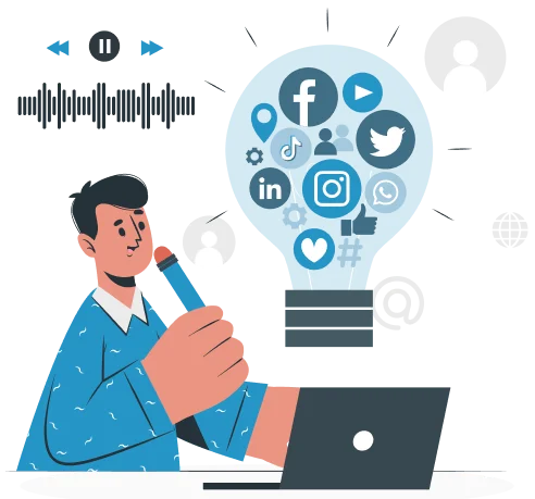 Enhance Social Media Content with Audio Transcripts