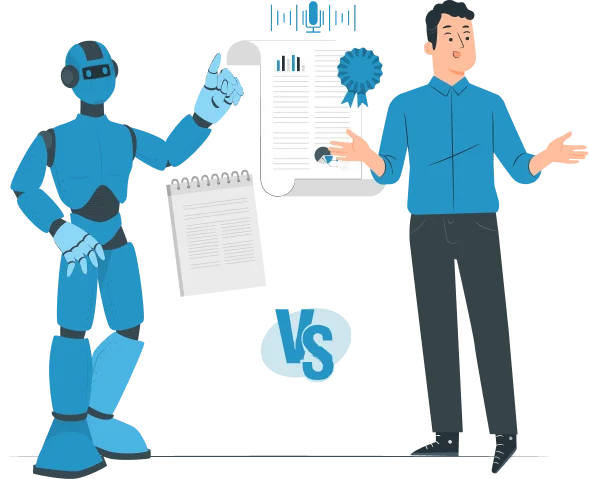 Human Versus AI: The Difference in Quality