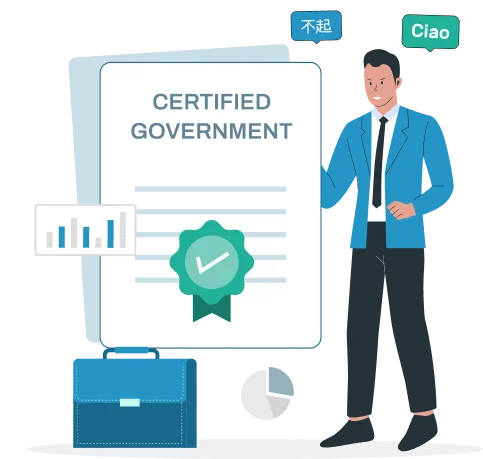 Certified Government and Public Sector Translations
