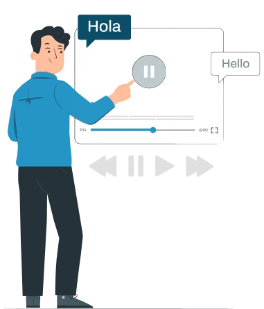 Professional subtitling from English to/from Spanish