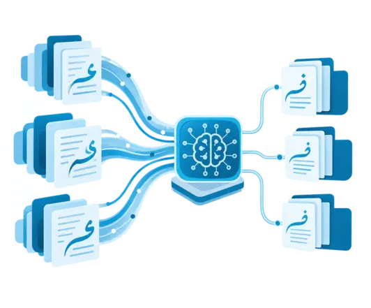 AI-assisted Arabic translation services with human review