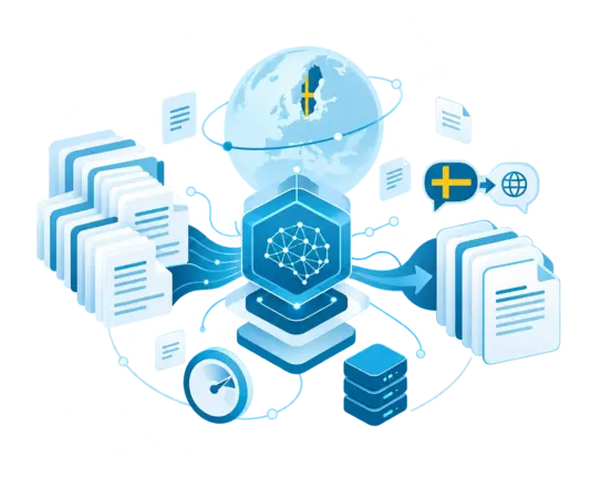 AI-Powered Translation for High-Volume Swedish Content
